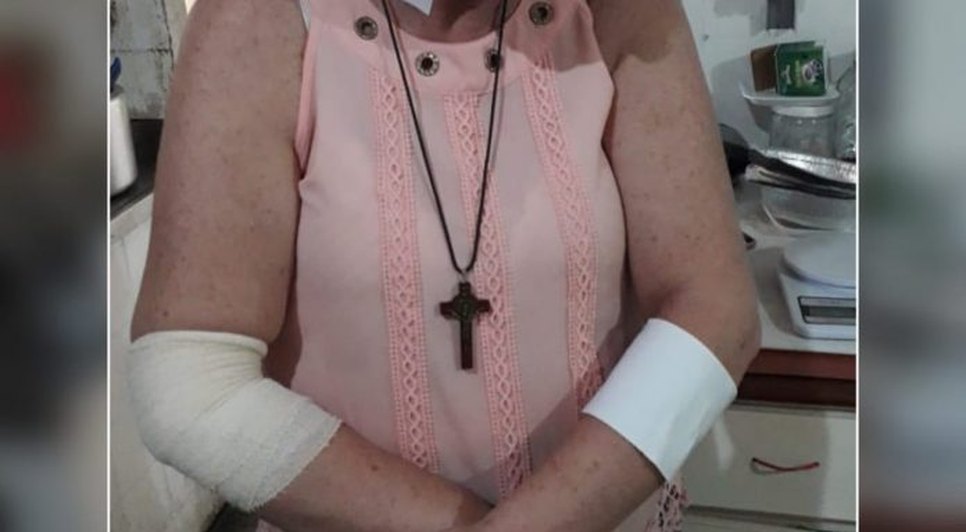 mulher é vitima de assalto em Estância