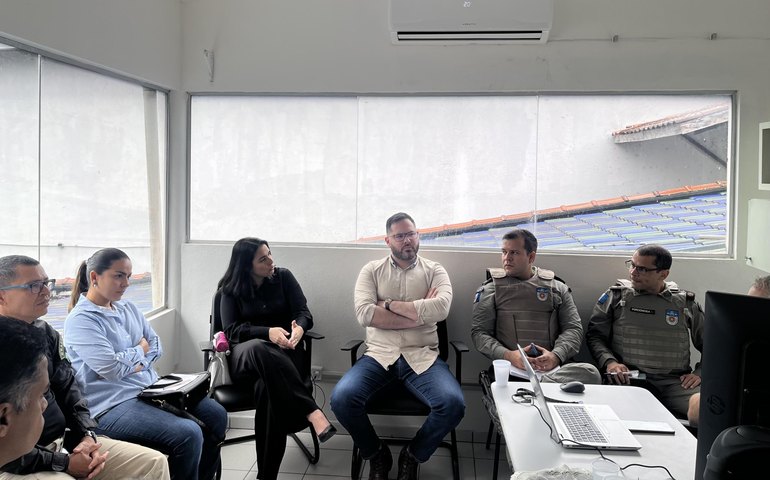 Polícia Militar participa de reunião para construção de TAC para festas juninas em Rio Largo