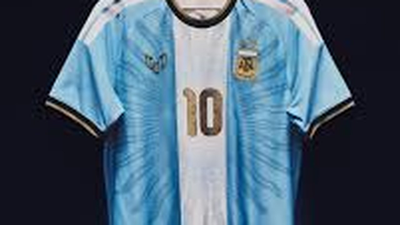 Adidas lança camisa especial da Argentina para a despedida de Lionel Messi