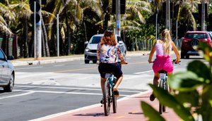 Passeio ciclístico gratuito para promover conscientização no trânsito acontece em Aracaju / Foto: Foto: Governo de Sergipe/ Divulgação