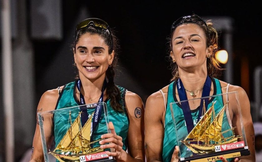 Bárbara e Carol anunciam fim da parceria no vôlei de praia após 3 anos