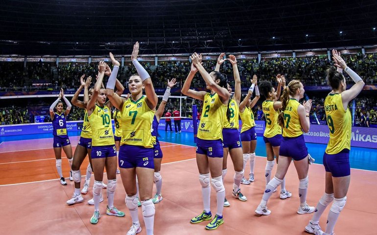 De folga, seleção feminina se classifica para fase final da Liga das Nações