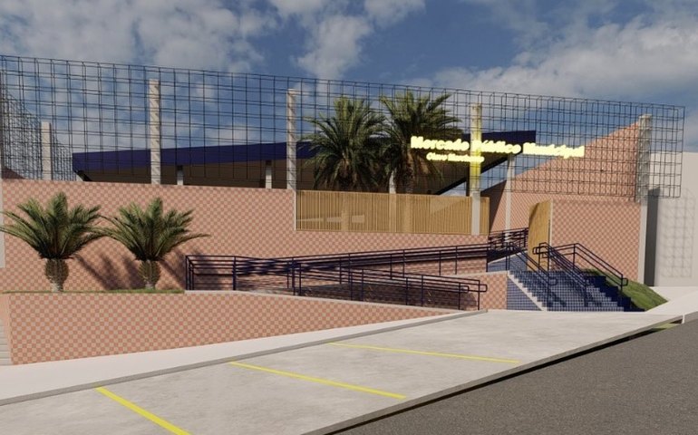 Com investimento de quase R$ 5 milhões, começa revitalização do Mercado Público de Palmeira