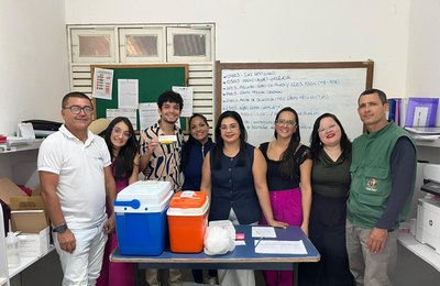 Profissionais da Saúde são vacinados contra a dengue em Palmeira dos Índios