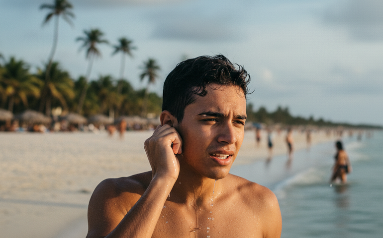 Mergulhou e sentiu dor no ouvido? Saiba identificar sinais de alerta e prevenir problemas