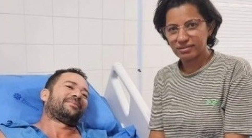 Homem atingido por aparelho de academia recebe alta no Ceará