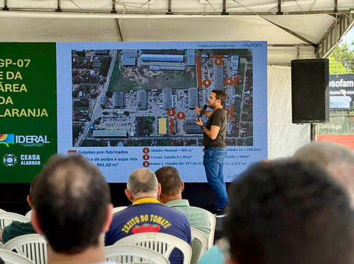 Com ações de fortalecimento do Ceasa, Davi Maia completa cinco meses na direção do Ideral