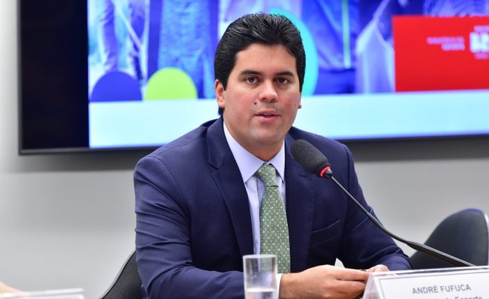 O ministro do Esporte, André Fufuca O ministro do Esporte, André Fufuca
