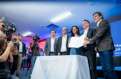 Presidente da AMA prestigia posse dos novos secretários