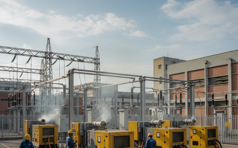 Light utiliza geradores para manter subestação do Cachambi após apagão no Grande Méier