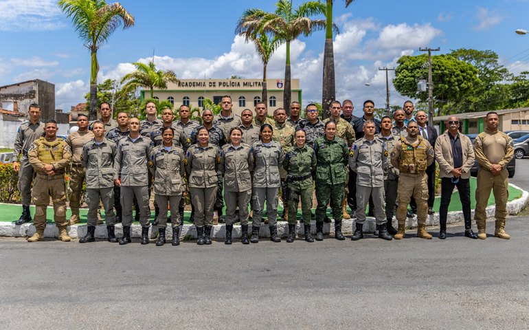 PM realiza solenidade de formatura do Curso Policial de Capacitação Aquática