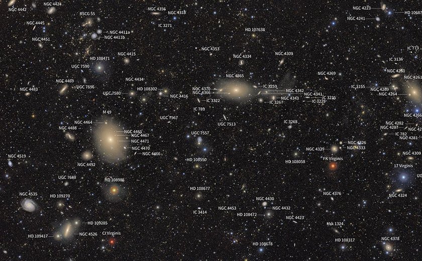 Supertelescópio divulga imagens do universo com resolução recorde