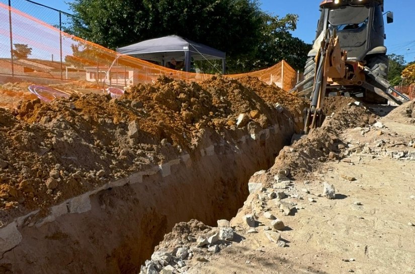 Verde Alagoas inicia obras de rede de água em Jacuípe