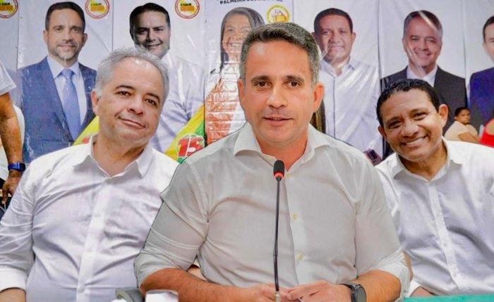 Silvio Camelo, Paulo Dantas e Julio Cezar