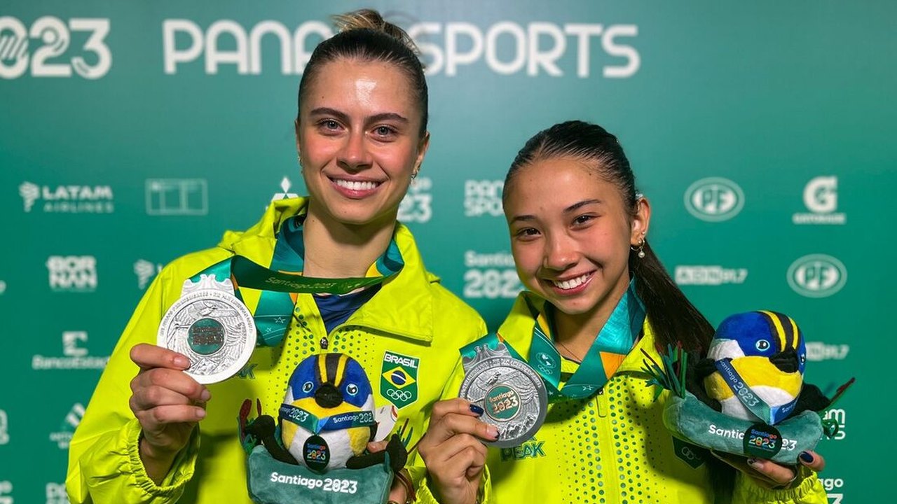 Tênis de mesa: irmãs Takahashi conquistam prata nas duplas no Pan