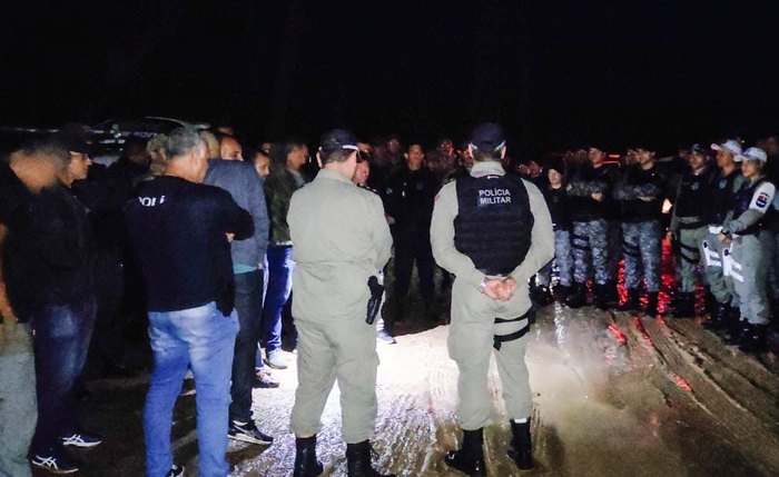 Forças policais se preparam para operação