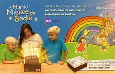 Sodiê Doces lança campanha "Mundo Mágico Sodiê" para o Dia das Crianças