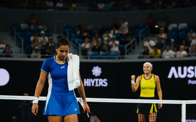 Bia Haddad perde de virada para Putintseva e se despede na estreia do Grand Slam australiano