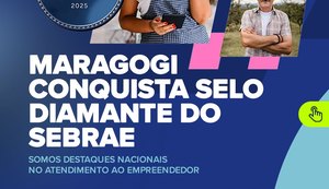 Maragogi conquista selo diamante do SEBRAE. Fonte: Internet