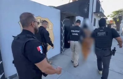 PCAL cumpre mandado de prisão em Pernambuco contra suspeita de mandar matar mulher em Maceió