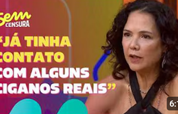 Sem Censura | Atriz Tereza Seiblitz conta como foi fazer a cigana Dara, de 'Explode Coração'