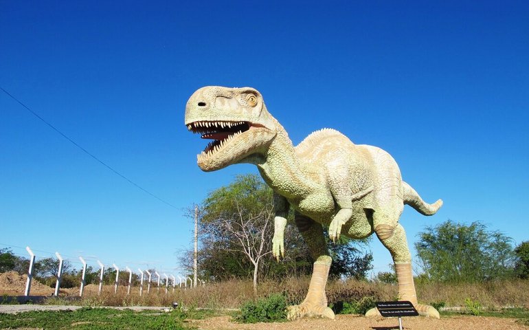 Pegadas de dinossauro de 125 milhões de anos são encontradas no interior do Nordeste