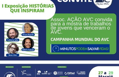 Associação Ação AVC realiza exposição em alusão ao Dia Mundial do AVC, no Maceió Shopping
