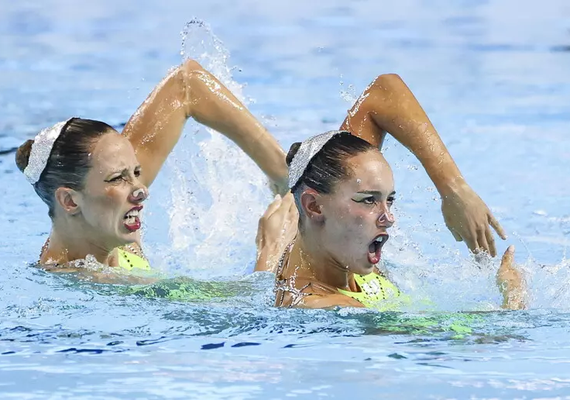 Dupla italiana fatura prata no nado artístico do Mundial