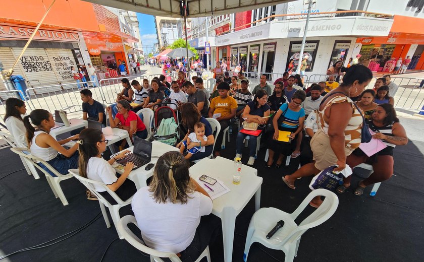 Emprega Maceió leva oportunidades de emprego ao Centro