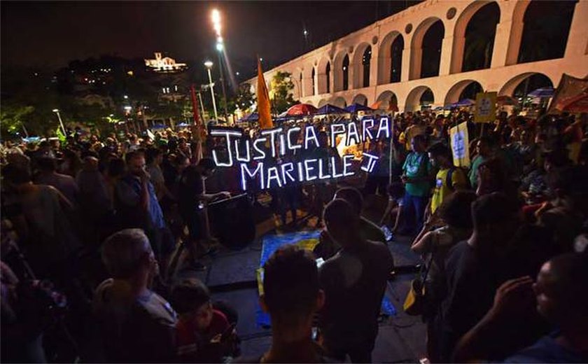 Marcha da Lapa ao Estácio homenageia Marielle