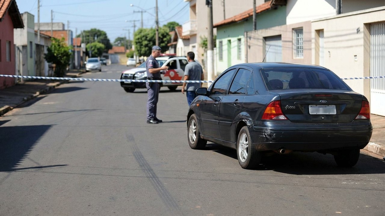 Adolescente é arrastada por carro de motorista de app que fugiu com troco no interior de SP