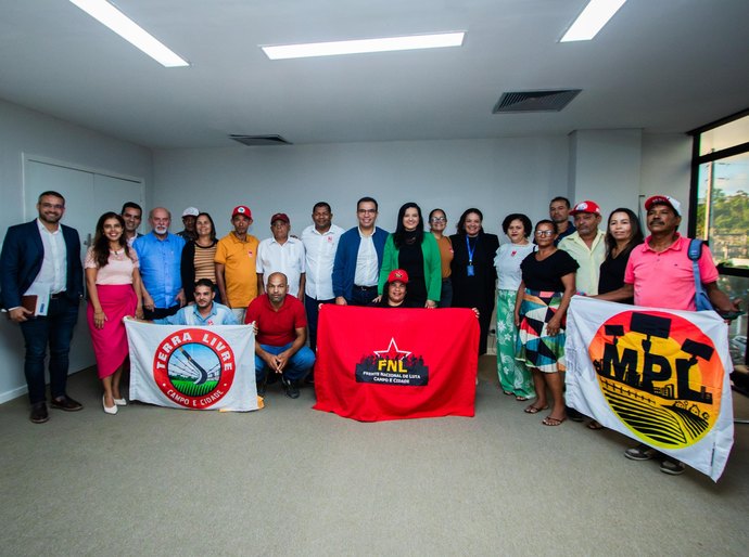 Movimentos Sociais do campo são recebidos no Palácio República dos Palmares