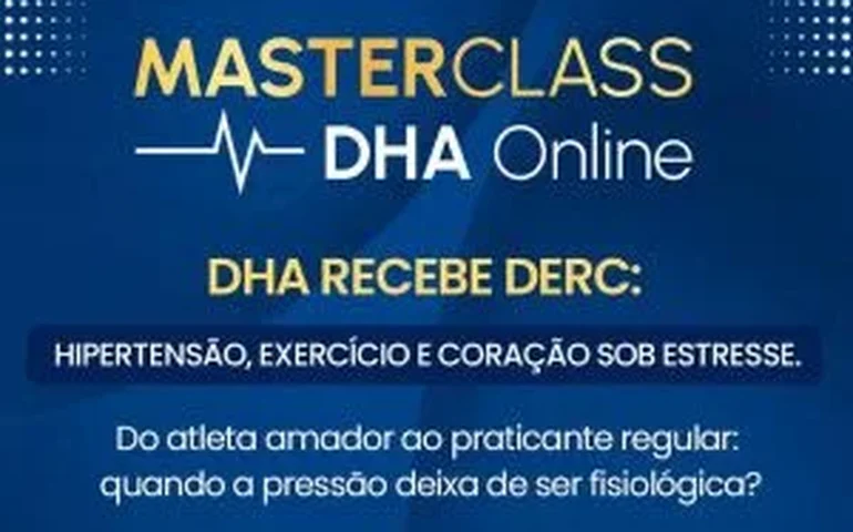 SBC promove webinar sobre os impactos do exercício e do estresse na hipertensão arterial