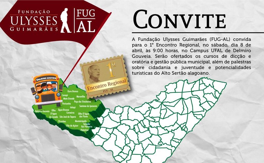 FUG/AL realiza encontro regional em Delmiro no sábado