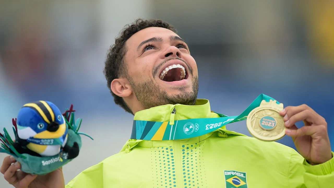 Pan-Americanos: Lucas Rabelo garante ouro no skate street