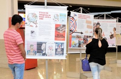 Exposição alerta visitantes para os riscos causados pelo tabaco