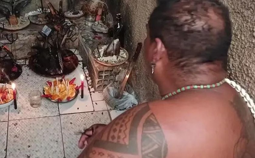 Polícia investiga crime em terreiro de umbanda
