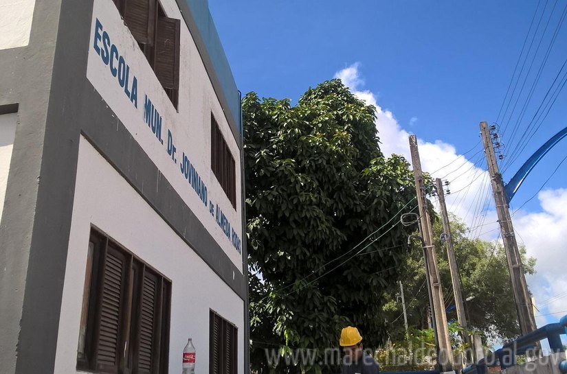 E continuam as obras na Escola Joviniano Rodas em Marechal