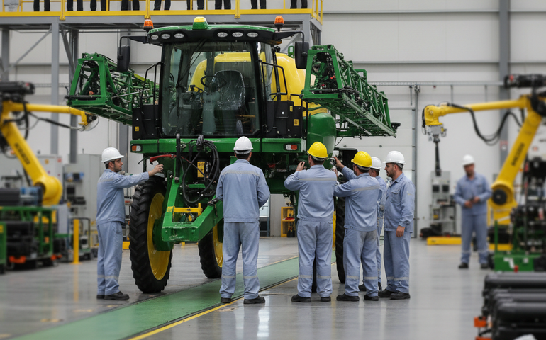 John Deere inaugura fábrica em Canoas (RS) após investimento de R$ 42 milhões
