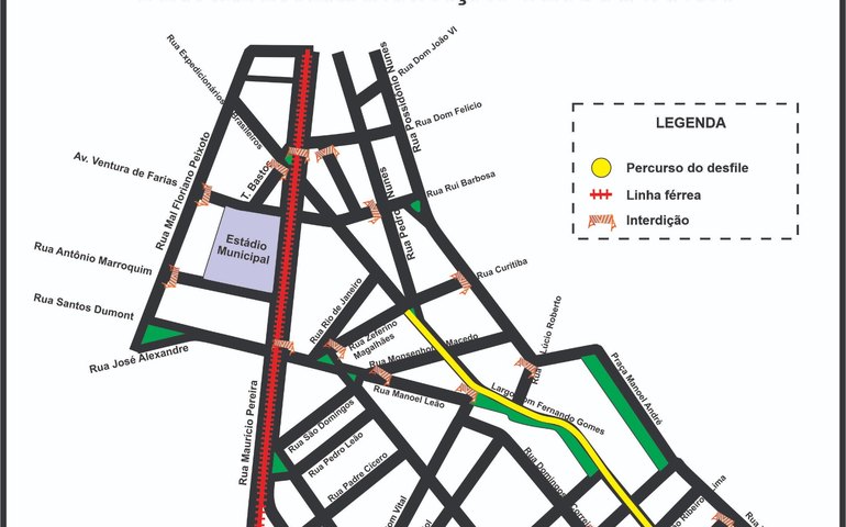 Operação garante segurança no trânsito durante desfile de aniversário de Arapiraca