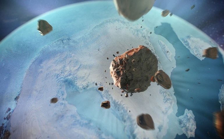 Meteorito do Saara pode ser 1ª prova de planeta sumido dos primórdios do Sistema Solar (FOTO)