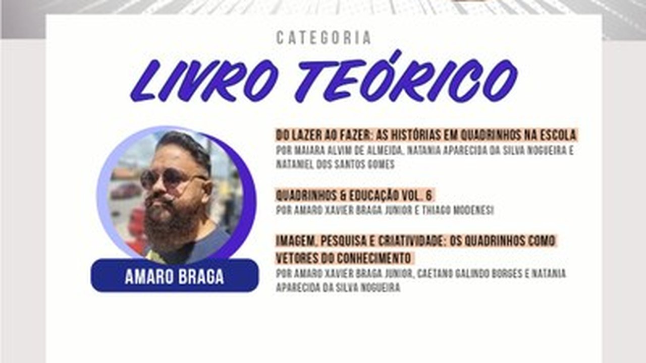 Professor da Ufal recebe três indicações em 'Oscar' dos quadrinhos brasileiros