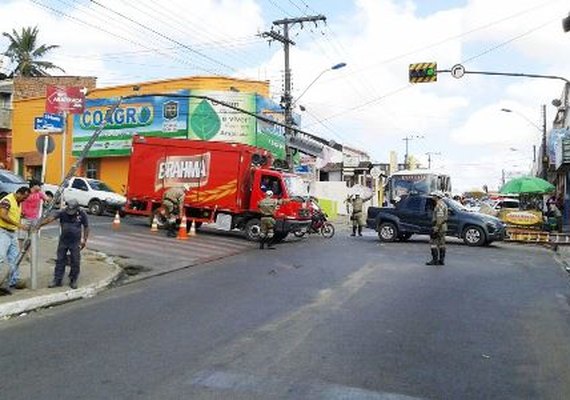 Prefeitura de Arapiraca vai interditar trecho da Rua Boa Vista neste sábado