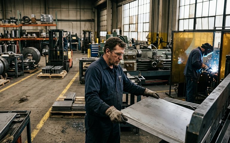 Encomendas à indústria dos EUA permanecem estáveis em fevereiro