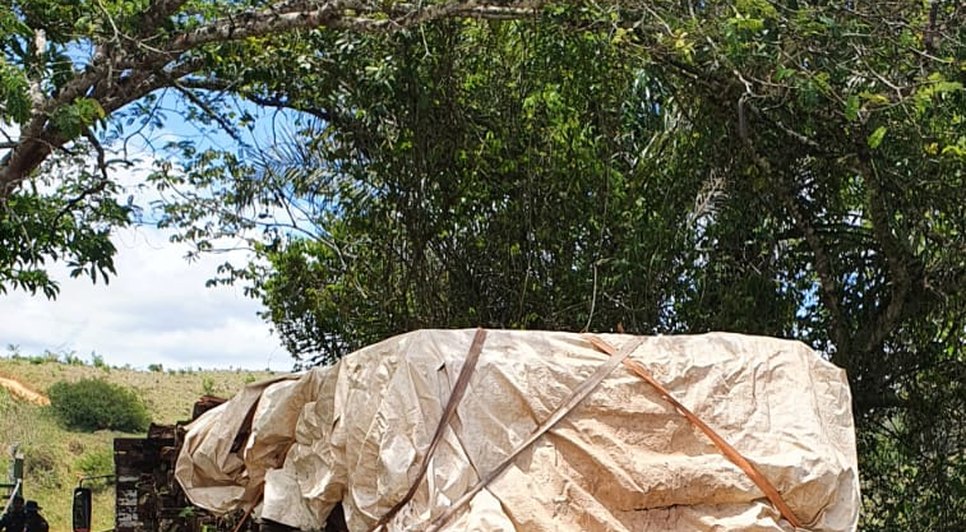 Homens são presos por furtar trilhos da linha férrea em Sergipe / Foto: Foto: Polícia Militar/SE