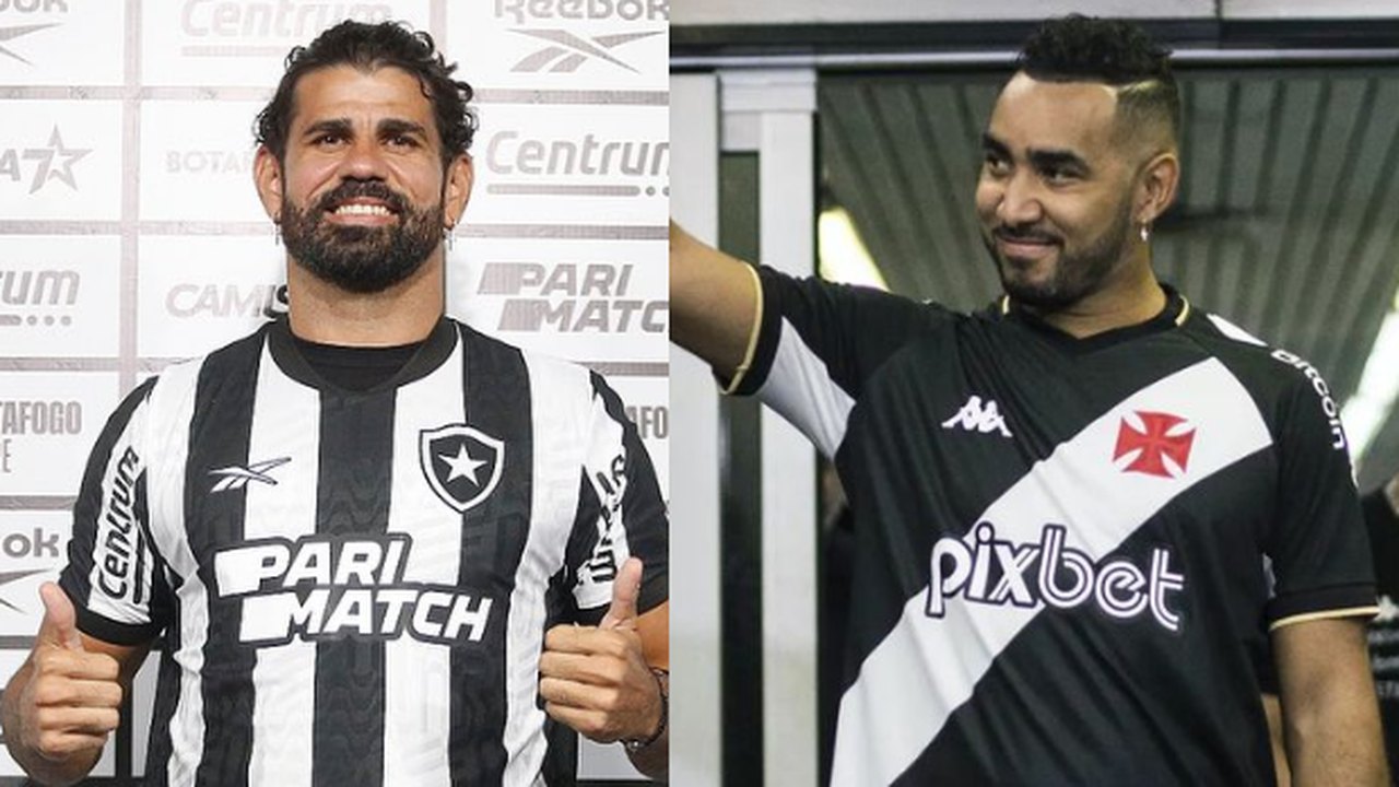 Payet e Diego Costa chegam a Vasco e Botafogo com números e desafios distintos; veja raio-x