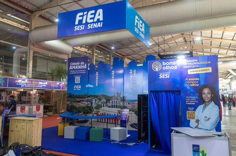 Sesi lança o serviço “Bons Olhos” durante Feira dos Municípios Alagoanos