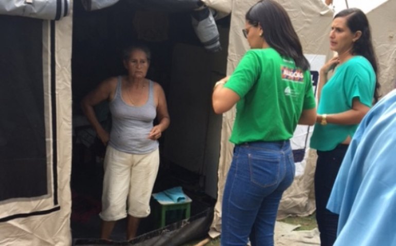 Seinfra faz levantamento de famílias atingidas pelas chuvas em Marechal