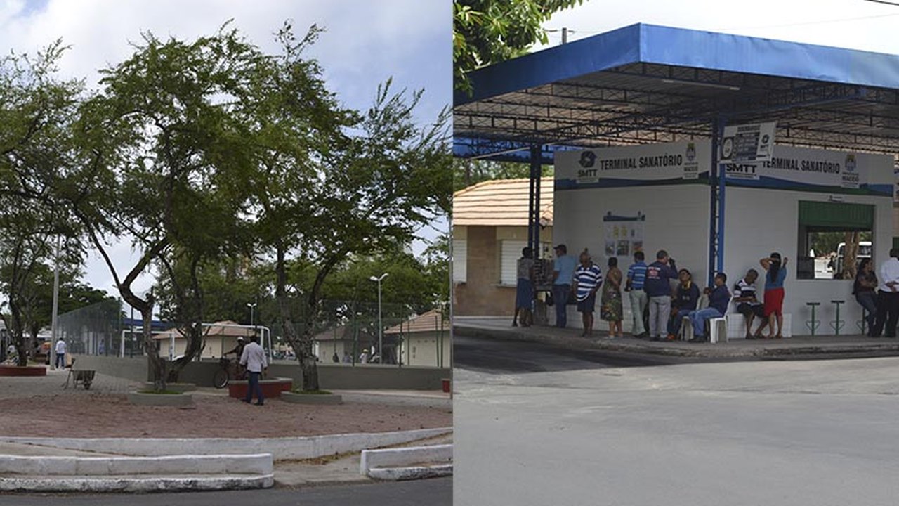 Maceió: Prefeito Rui Palmeira entrega praça e terminal de ônibus nesta quinta-feira