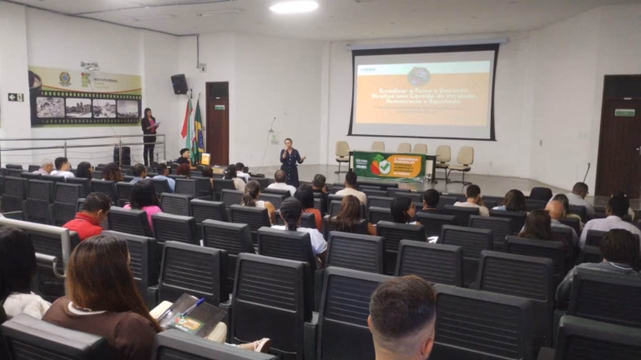 Conferência discute segurança alimentar e nutricional em Penedo